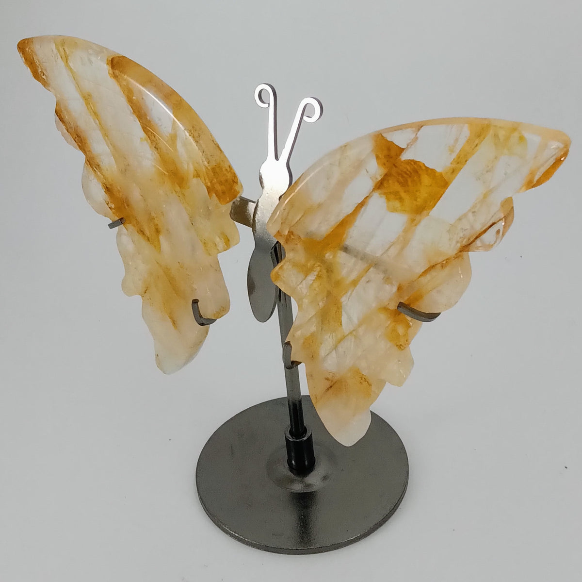 Golden Healer Quartz Butterfly