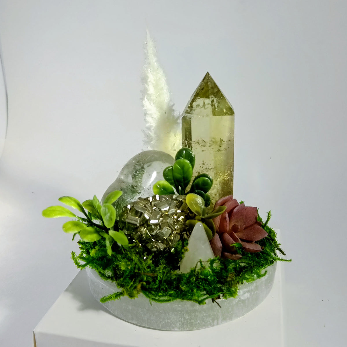Golden Abundance - Crystal Garden