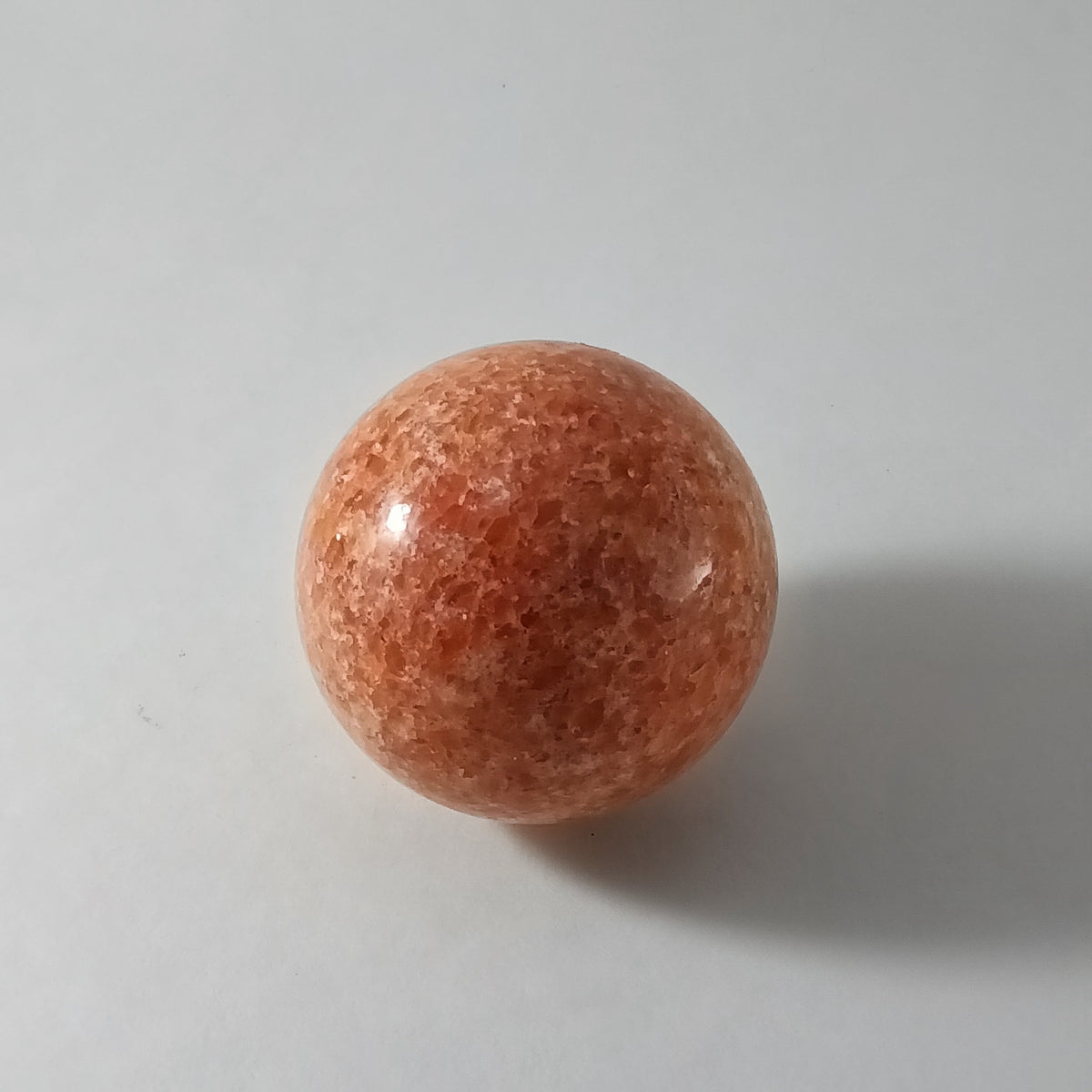 Sunset Orange Calcite Sphere