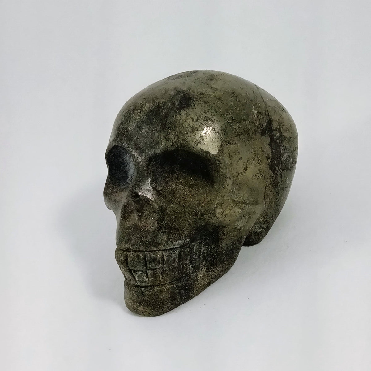 Pyrite Skull