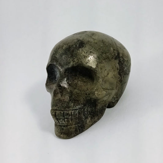 Pyrite Skull