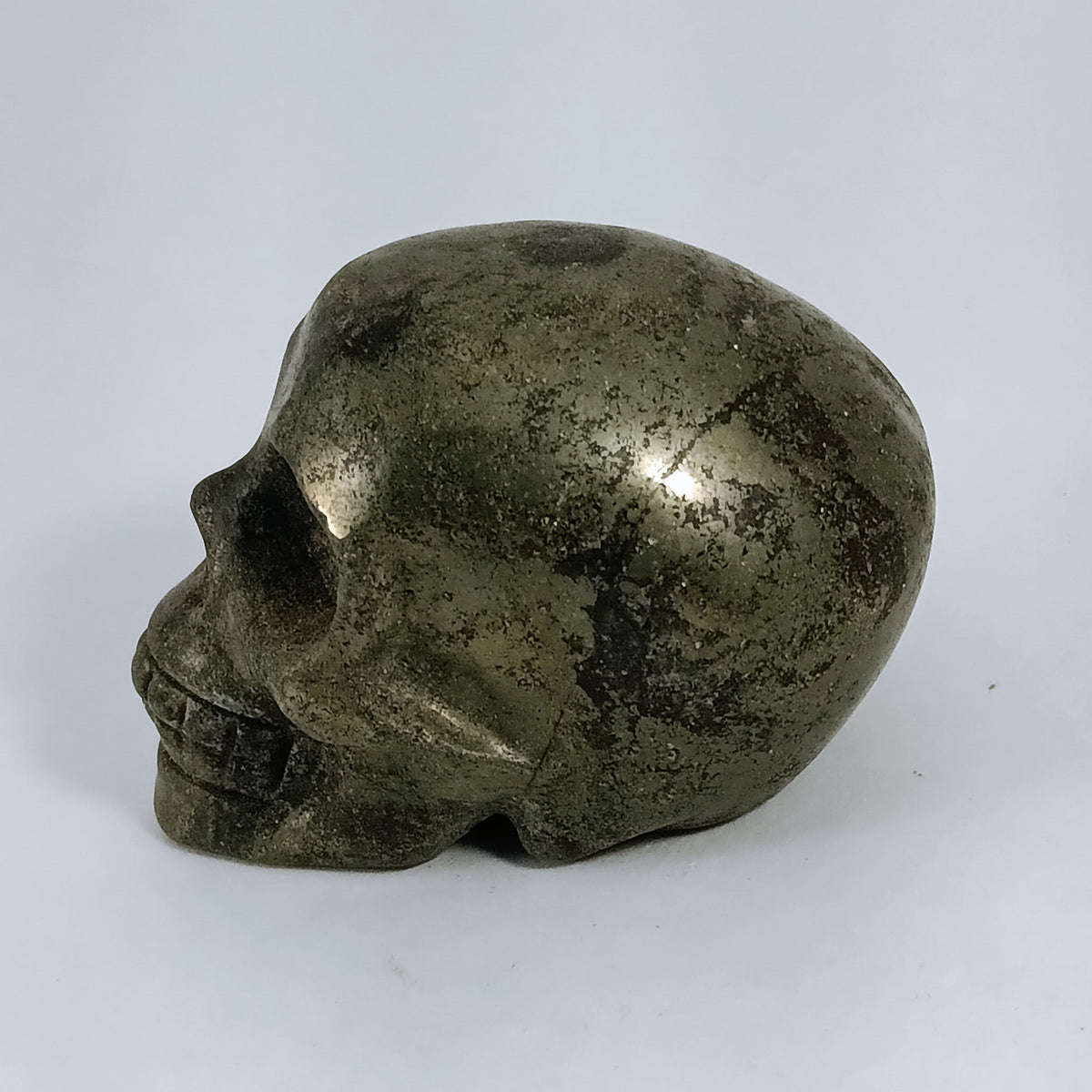 Pyrite Skull