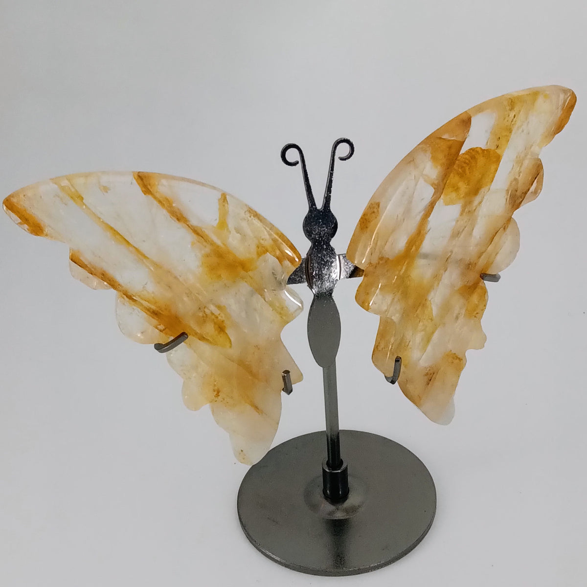 Golden Healer Quartz Butterfly