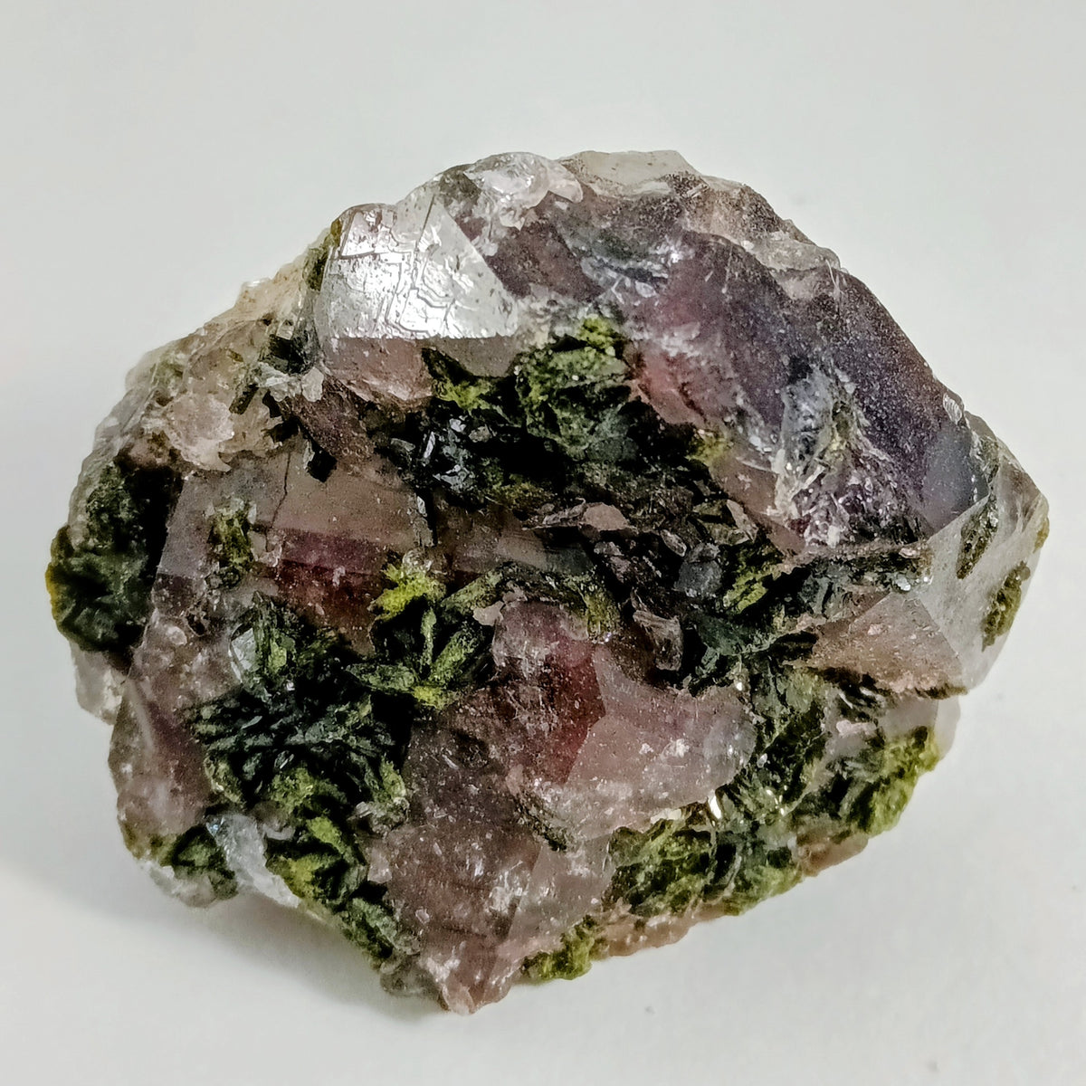 Amethyst, Quartz & Epidote Specimen