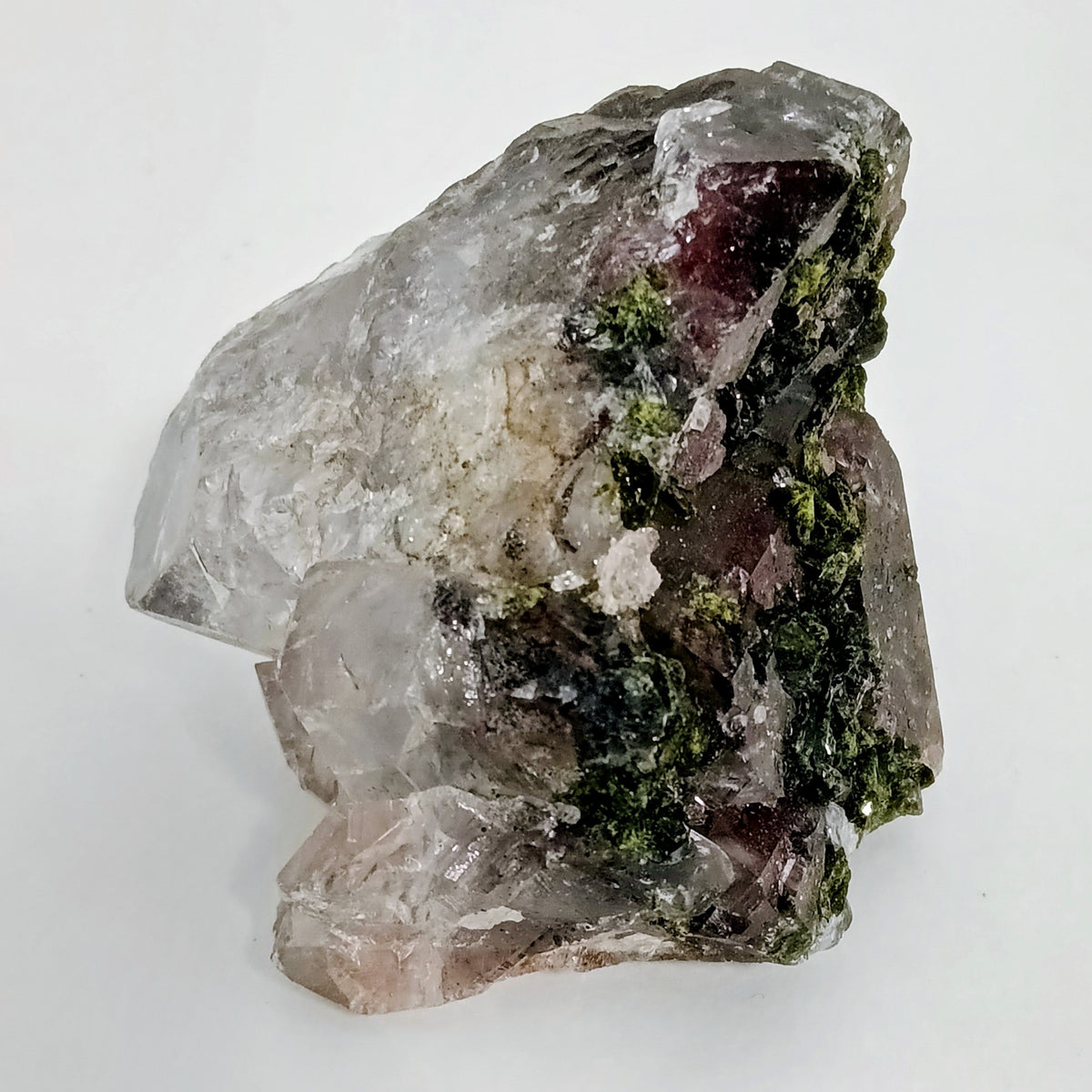 Amethyst, Quartz & Epidote Specimen
