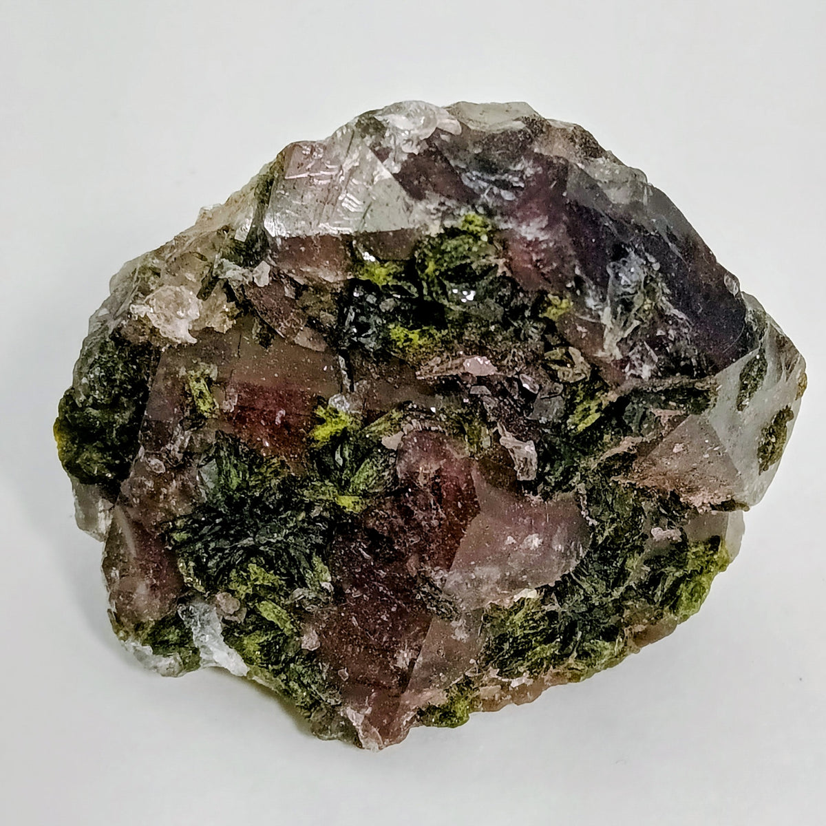 Amethyst, Quartz & Epidote Specimen