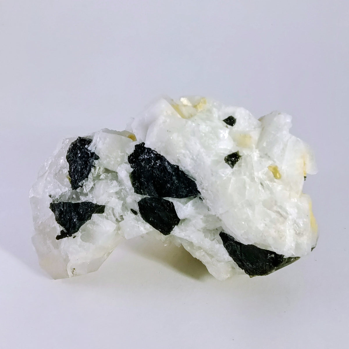Fluorapatite, Tourmaline (Black & Green), Quartz & Cleavelandite