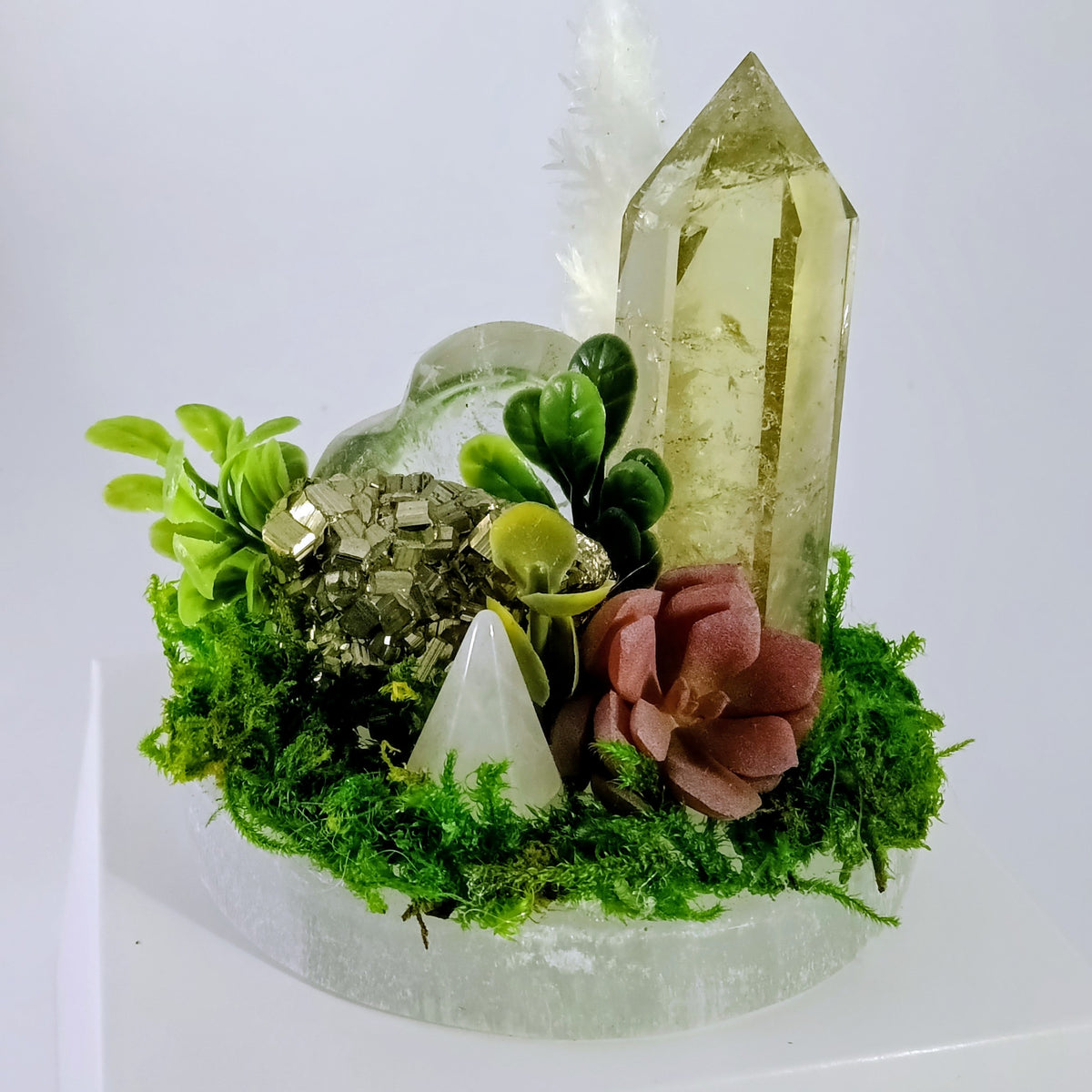 Golden Abundance - Crystal Garden