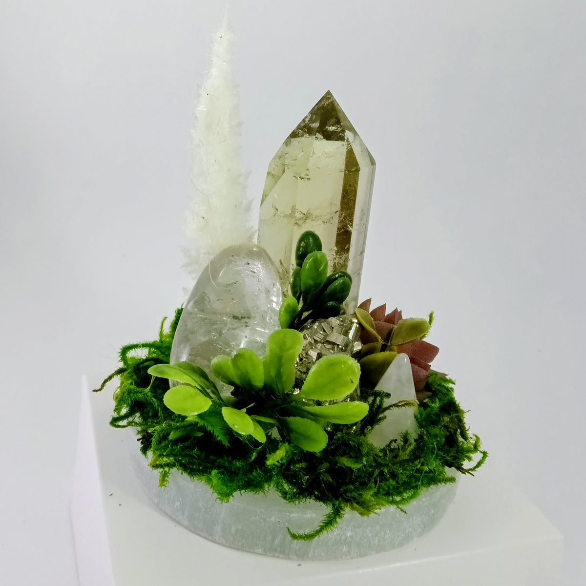 Golden Abundance - Crystal Garden