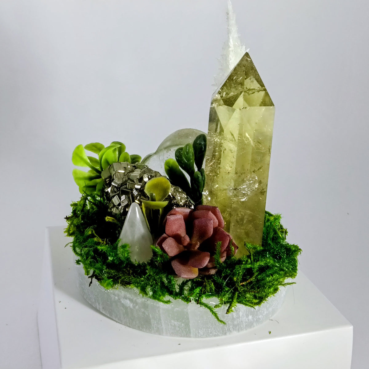 Golden Abundance - Crystal Garden